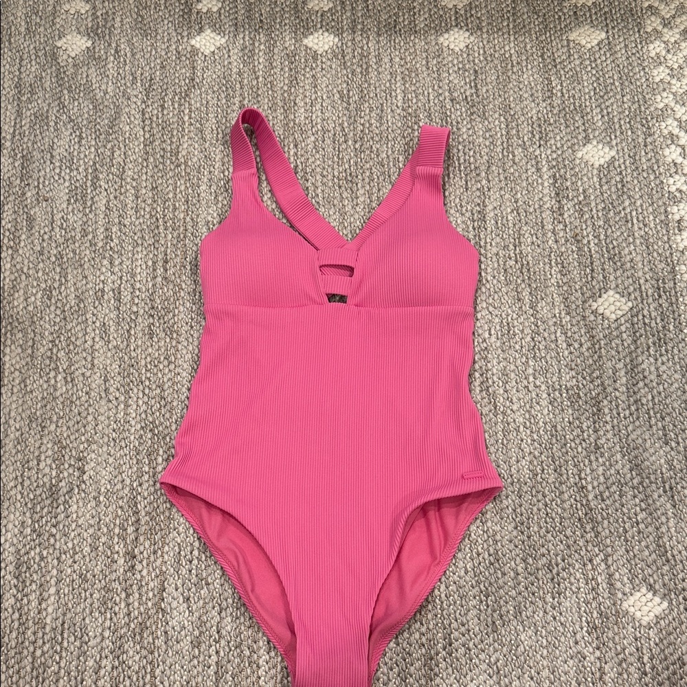 Roxy Vibrant Pink One Piece Swimsuit